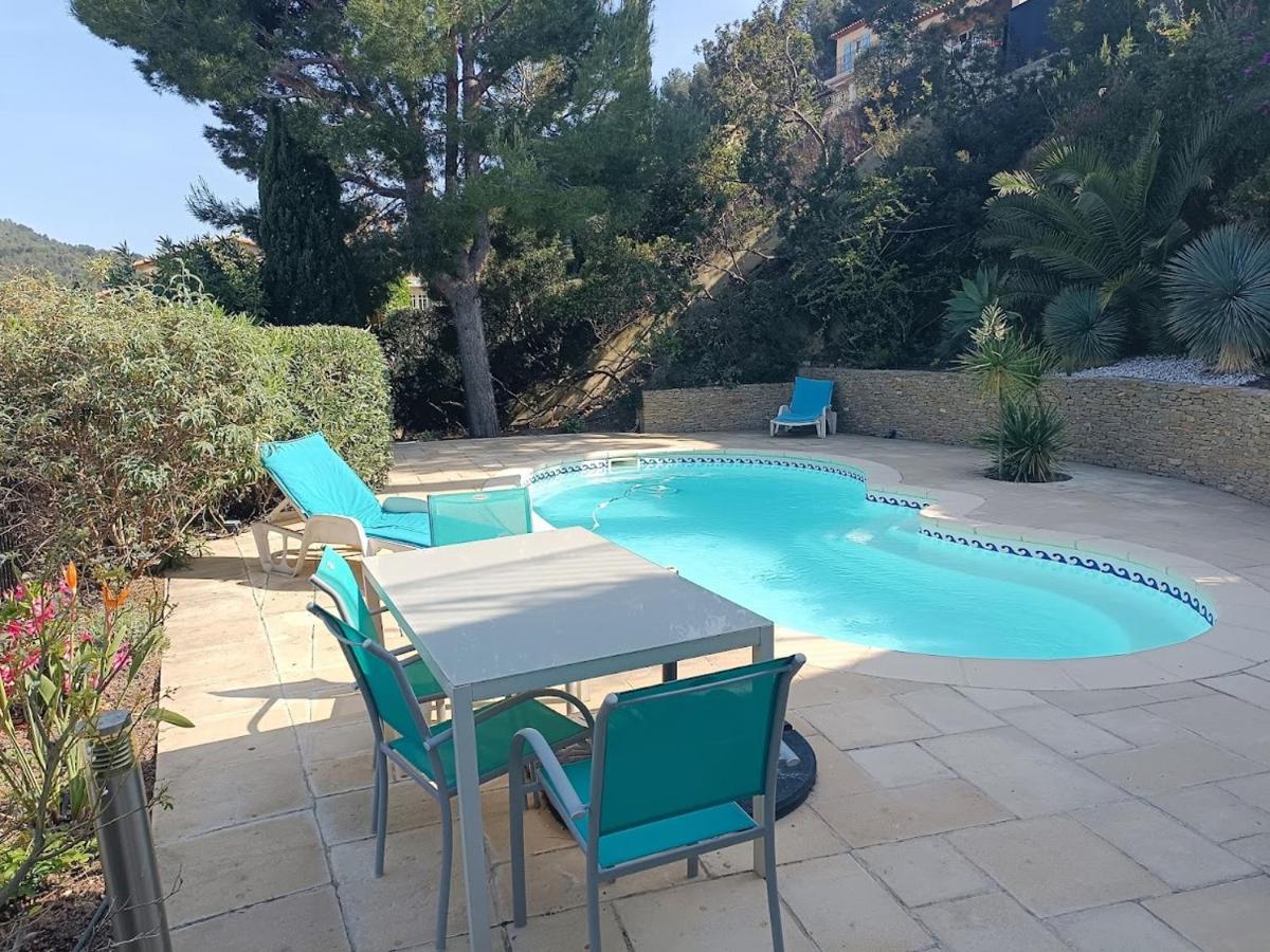 La Madrague- 2P Avec Piscine Privative Apartment Saint-Cyr-sur-Mer Ngoại thất bức ảnh