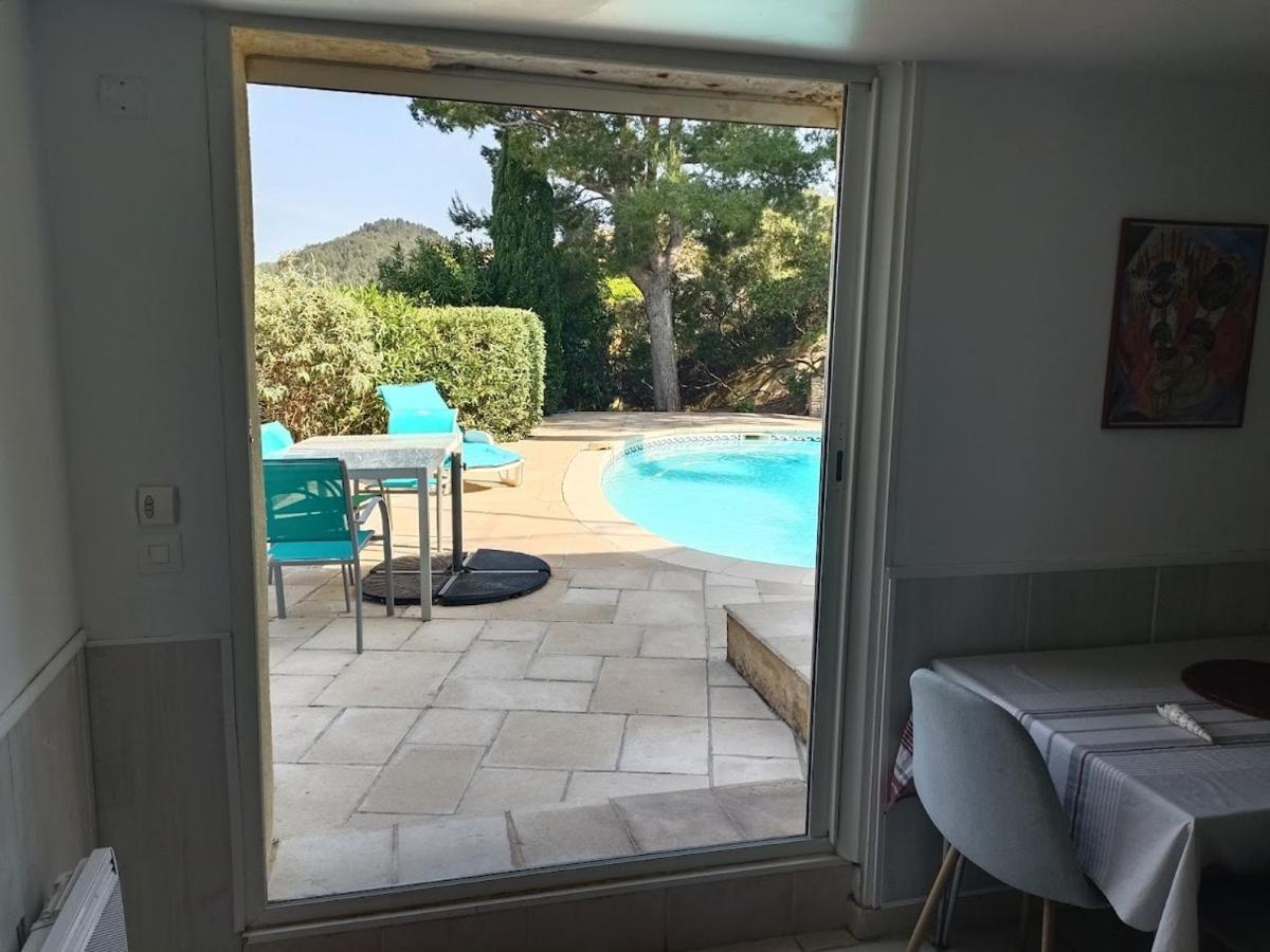 La Madrague- 2P Avec Piscine Privative Apartment Saint-Cyr-sur-Mer Ngoại thất bức ảnh